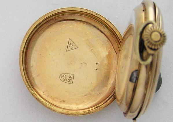 Европейские золотые часы Европейские золотые часы