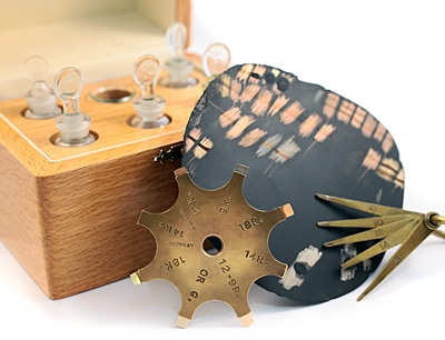 Набор для определения пробы золота Набор для определения пробы золота