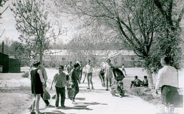 Школьный двор Школьный двор