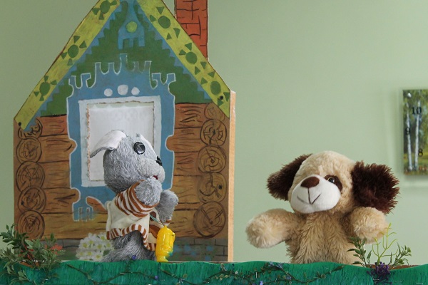 Кукольный театр из мягких игрушек Кукольный театр из мягких игрушек