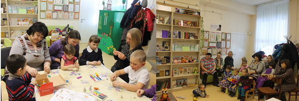 Школа материнского чтения в Костенеевской сельской библиотеке Школа материнского чтения в Костенеевской сельской библиотеке